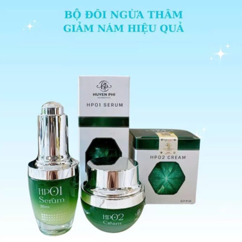Combo Nám Vip 12 Gồm Serum Tan Nám Và Kem ( cream ) Dưỡng Mờ Nám Trắng Da 20ml