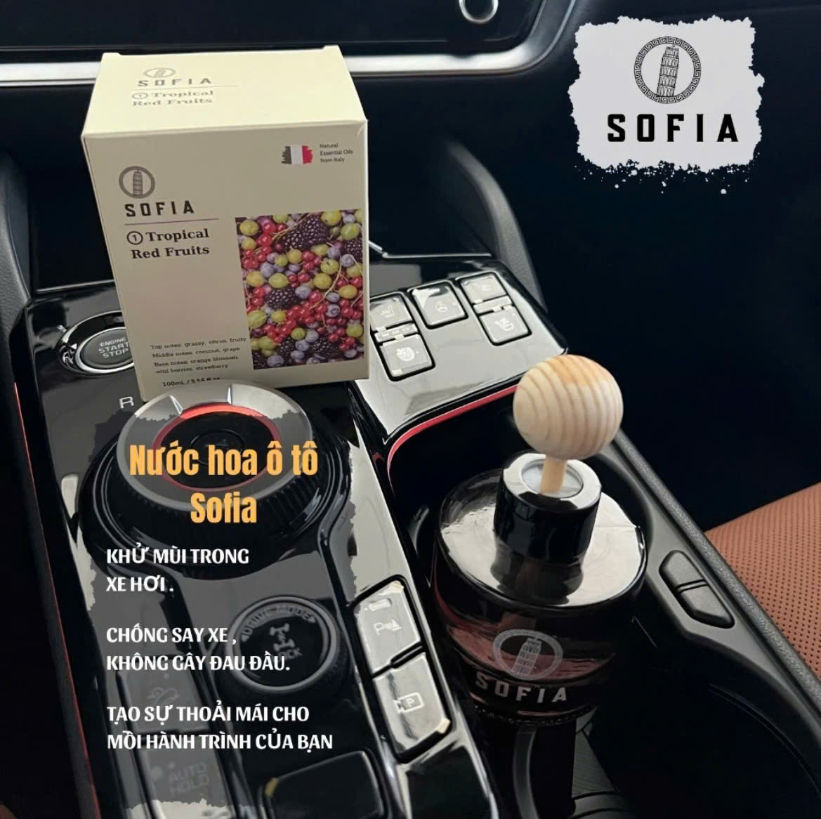 Nước Hoa Tinh Dầu Xe Oto/phòng sofia