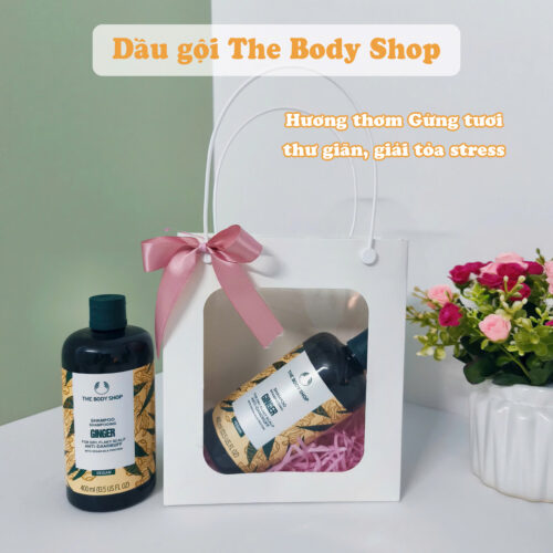 Dầu gội xả gừng The Body Shop ginger scalp care shampoo 400ml