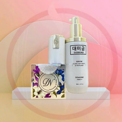 [Chính Hãng] Combo kem dưỡng trắng da hồng hào - tinh chất serum dưỡng bóng nền da chuyên sâu Korea cho phụ nữ - Women, Skincare