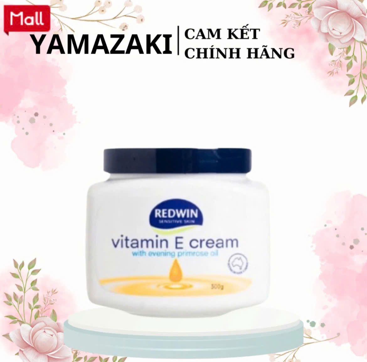 Kem Dưỡng Ẩm Redwin Vitamin E Cream 300g Úc