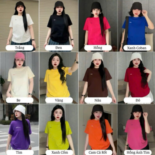 Áo Thun Nữ Babytee HIADA Cổ Tròn Vải Cotton Thoáng Mát [ HIADA 01 ]