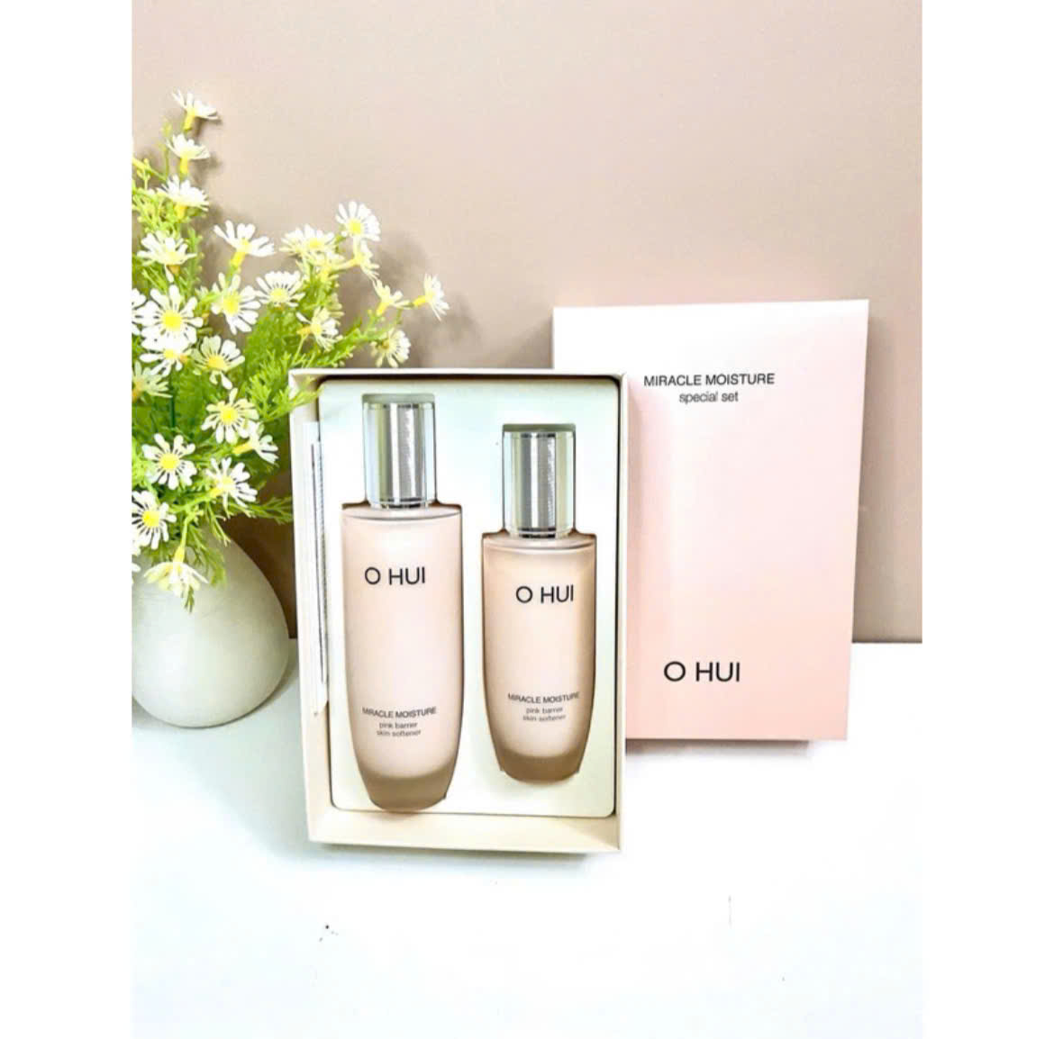 1 set nước hoa hồng Ohui hồng dưỡng ẩm trắng hồng da 150ml+ 100ml