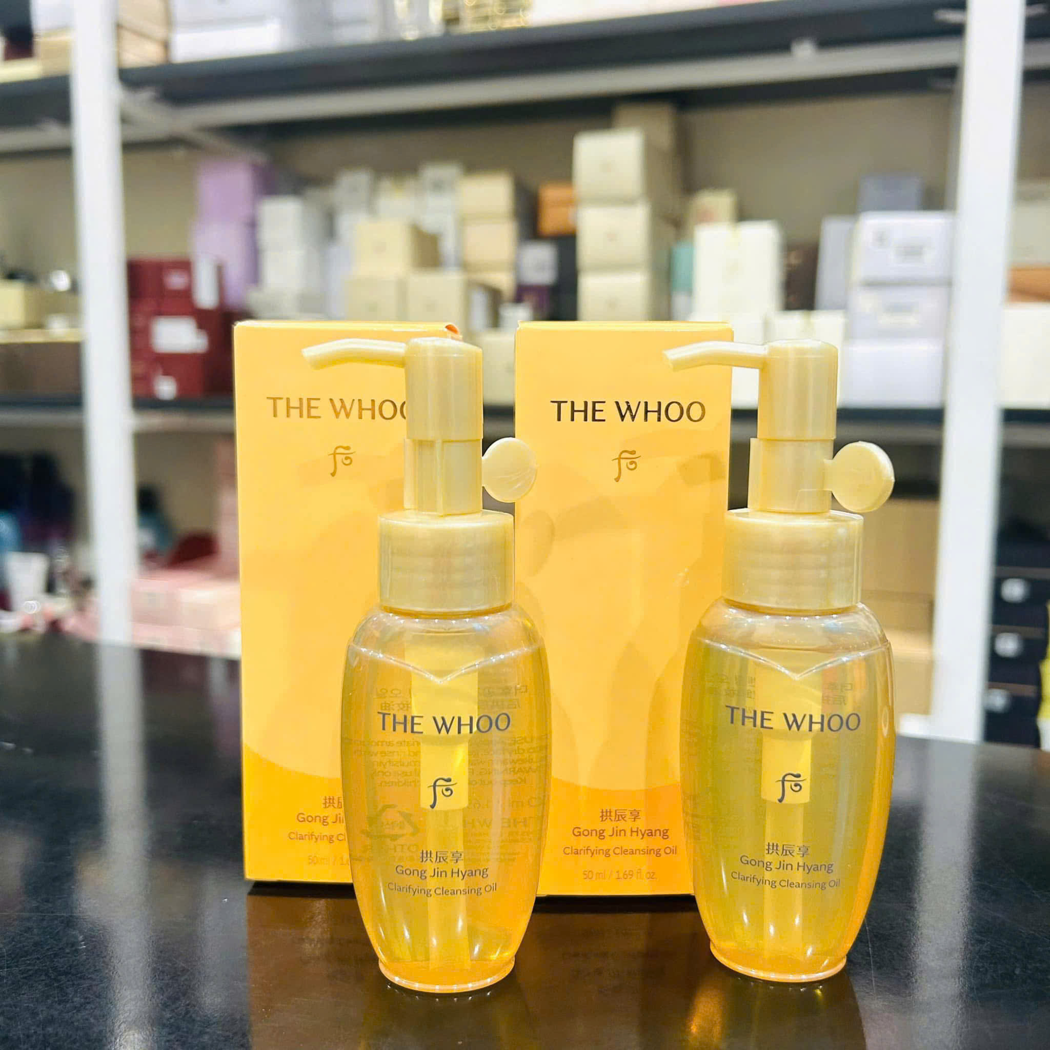 Dầu Tẩy Trang Whoo Gongjinhyang Clarifying Cleansing Oil Chính Hãng Hàn Quốc – Làm Sạch Sâu, Dưỡng Da Dịu Nhẹ