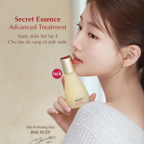 Nước Thần Su:m37 Secret Essence Advanced 80ml da mềm mịn trắng hồng căng mọng