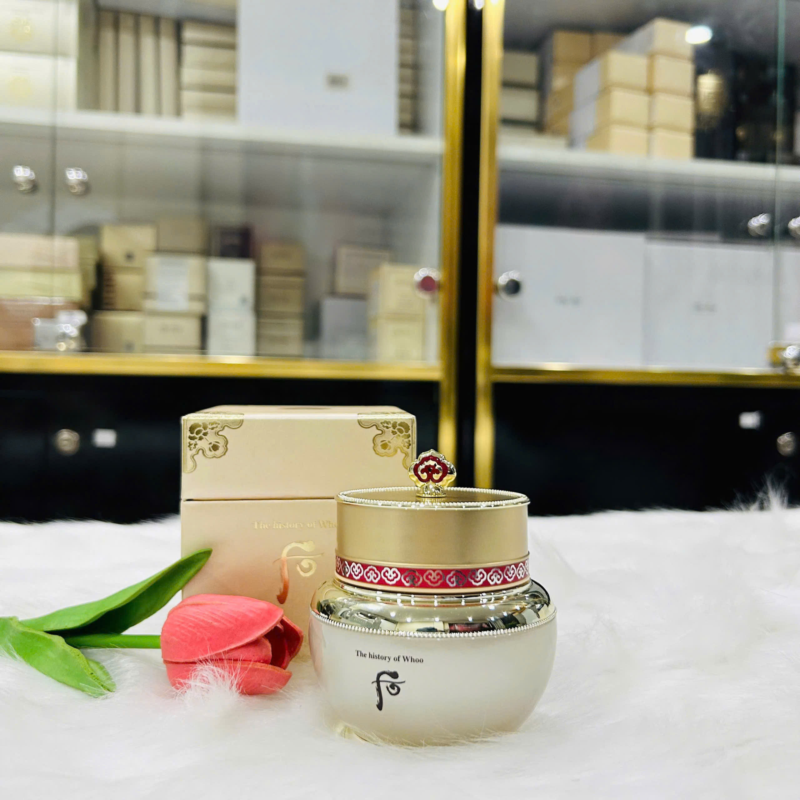 Kem Dưỡng Hồng Nhuận Chống Lão Hoá Whoo Bichup Jayoon Cream 60ml