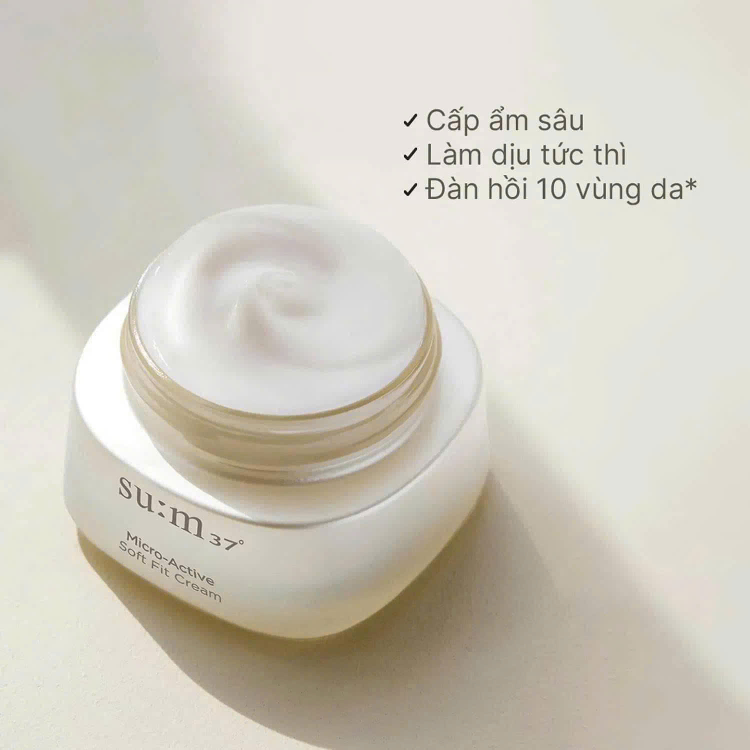 kem dưỡng mềm mịn Micro-Active Soft Fit Cream trắng hồng rạng rỡ