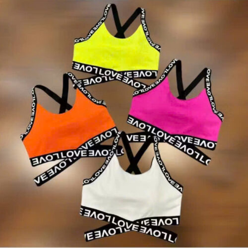 set quần kèm Ao Bra Chất Thun Hai Dây Đan Lưng Cực Xinh (Đồ Tập Gym-Yoga Nữ)